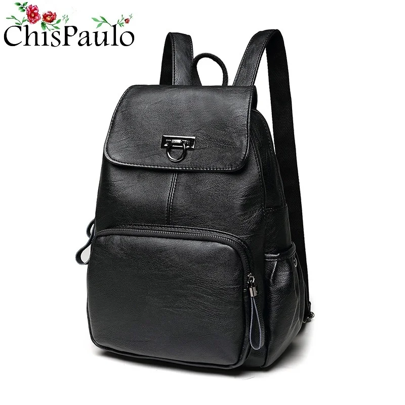 Fashion Cowhide Genuine Leather Backpack Women Bags Travel School Preppy Style bags Fashion Women's Shoulder Bags Mochila N101 Fashion Cowhide Genuine Leather Backpack Women Bags Travel School Preppy Style bags Fashion Women's Shoulder Bags Mochila N101