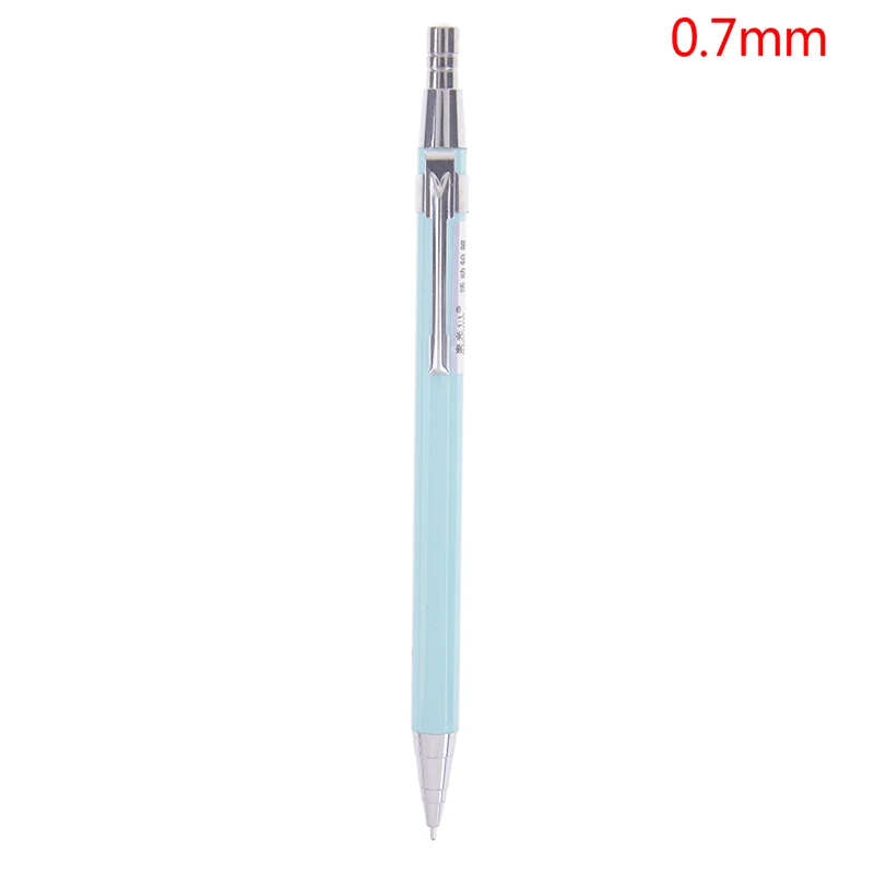 0,5 мм 0,7 мм Декоративный металл автоматические карандаши для черчения письма канцелярские принадлежности для школы Канцтовары для офиса - Цвет: 0.7mm