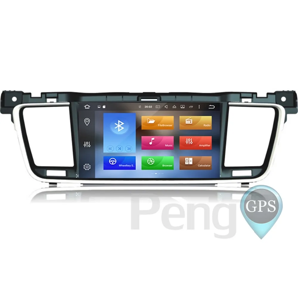 Flash Deal 2 Din Android 9.0 Car Radio for Peugeot 508 2011 2012 2013 2014 GPS Navigation CD DVD Player IPS Bluetooth Multimedia Headunit 1
