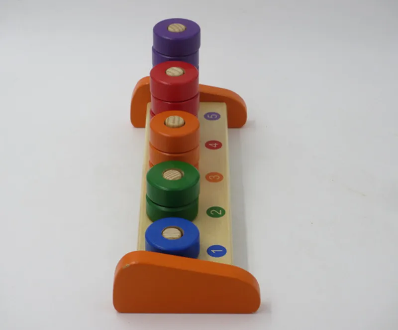 New Wooden Baby Toys Montessori Colorful Five Sets of Building Blocks Geometry Baby Educational Toys Baby Gifts New Wooden Baby Toys Montessori Colorful Five Sets of Building Blocks Geometry Baby Educational Toys Baby Gifts