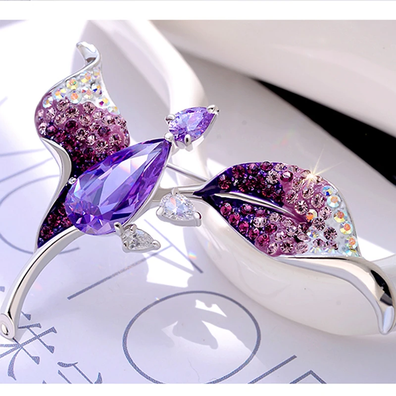 Женская Брошь В Виде Цветка в Корейском стиле|brooch fashion|fashion broochscarf pin |