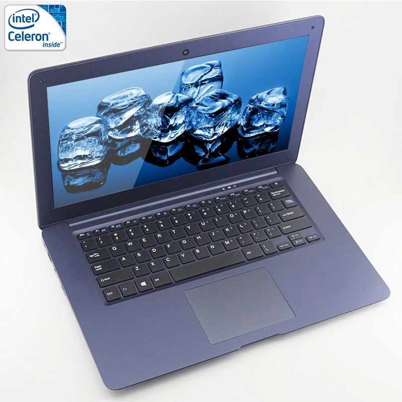 14inch Ultraslim 4GB RAM 64GB SSD Windows 7 10 System Intel Quad Core With Russian Keyboard