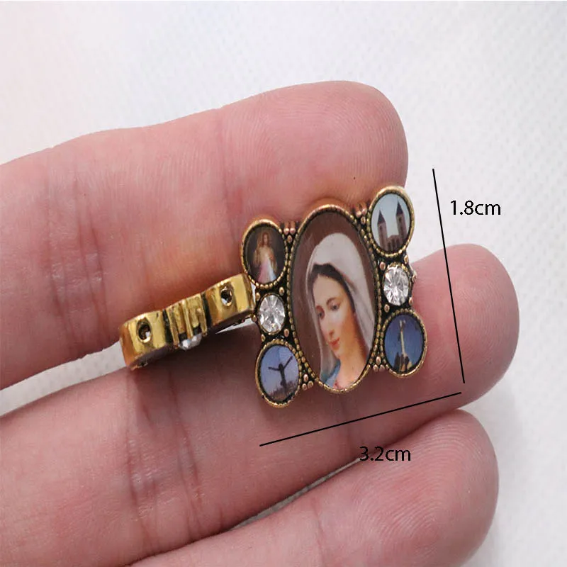 Католическая Медаль с бисером ручной работы|Шармы| |