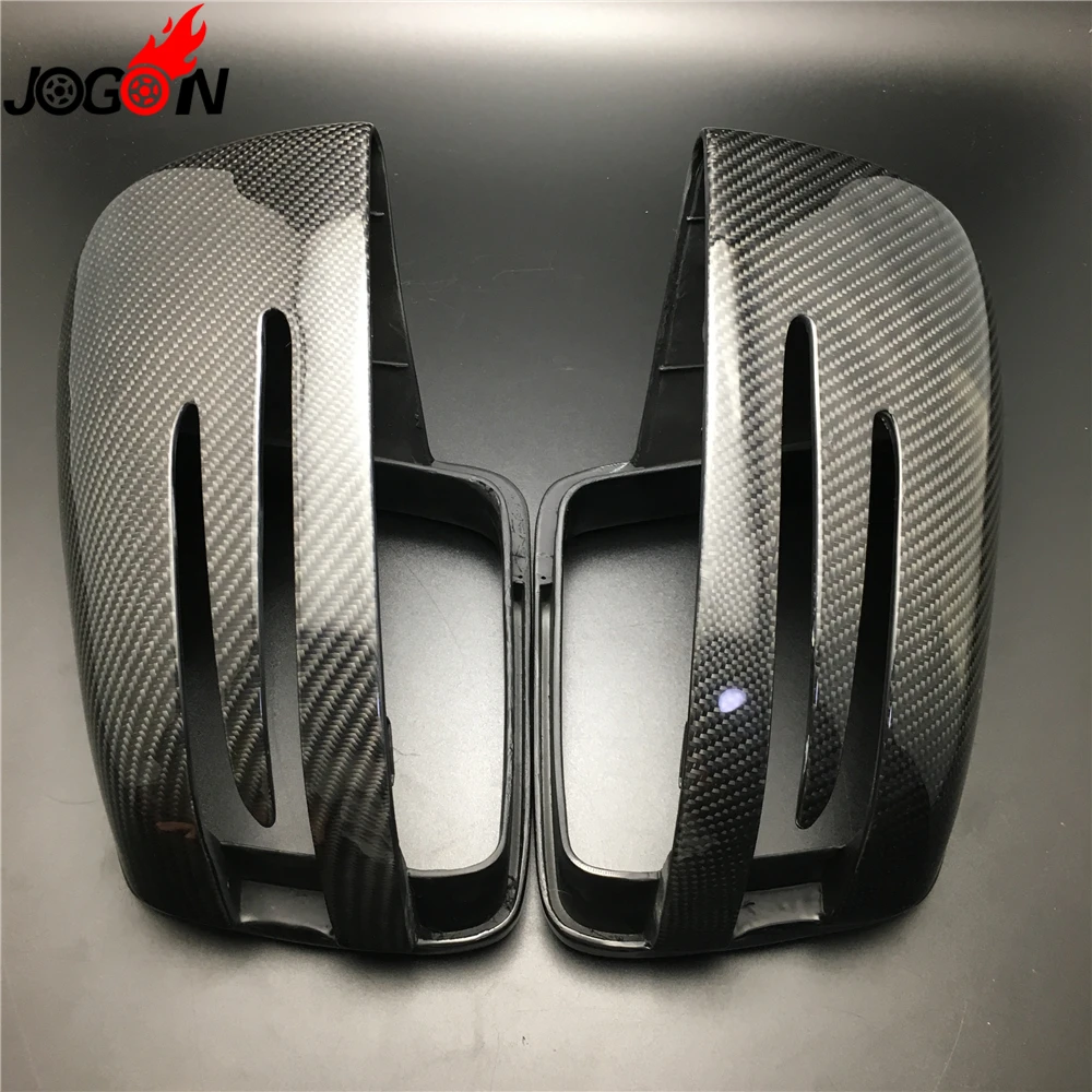 

Carbon Fiber For Mercedes Benz GL GLS X166 2013- 2016 -2018 350 450 500 550 63 Side Rear View Rearview Back Mirror Cover Replace