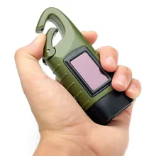 Mini Emergency LED Solar Hand Crank Dynamo Flashlight Rechargeable LED Light Lamp Charging Powerful Torch For Outdoor Camping manual charged hand crank flashlight usb rechargeable solar lamp emergency light torch for outdoor camping driving riding
