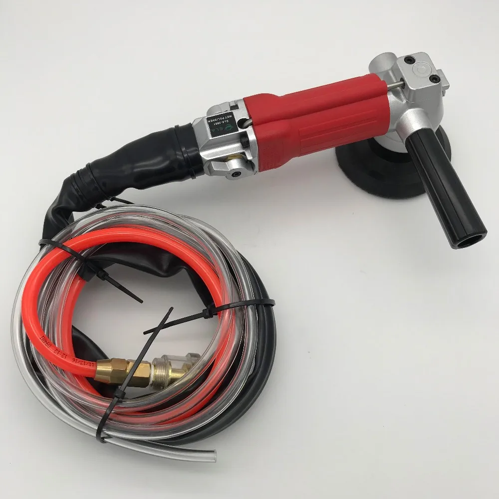 

Rear Exhaust Air Wet Polisher High Quality Red Color Pneumatic Air Sander Pneumatic Grinder Thread 5/8-11 or M14