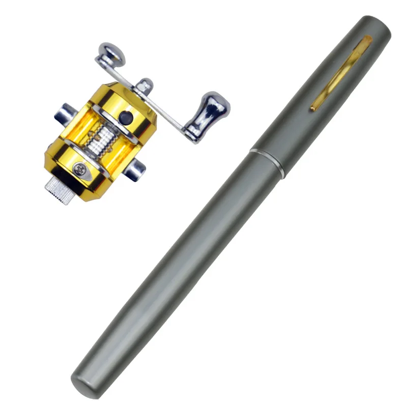 EMMROD Pen Fishing Rod 1 M Angeles Rods Round Portable A