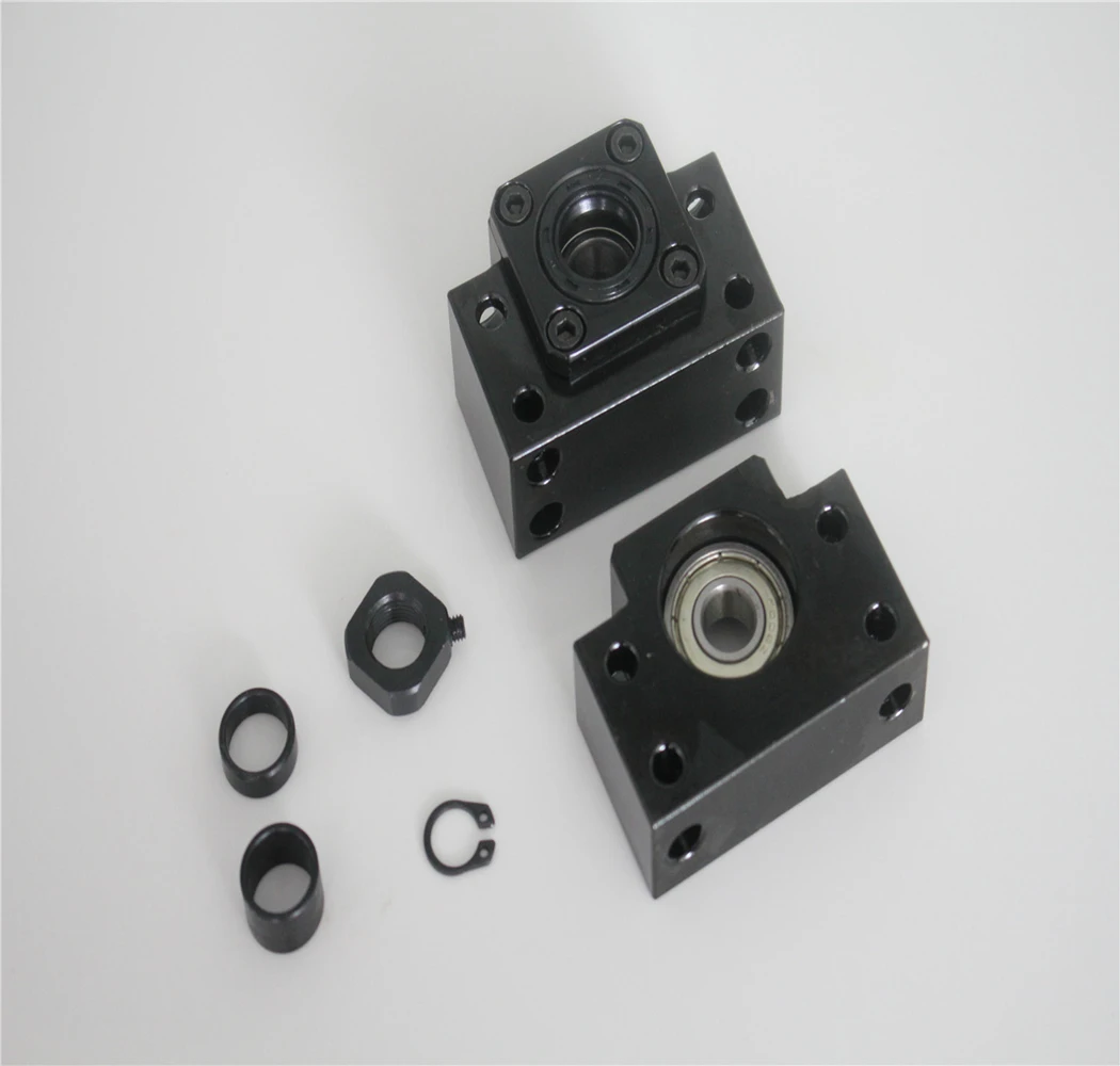 

1set BK12 BF12 Fixed Floated Ball Screw For SFU1605 End Supports Bearing Mounts