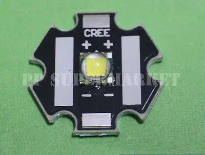 Cree XLamp XML U2 10 Вт светодиодный излучатель белый Цвет+ 20 мм Звезда база PCB 6000 K