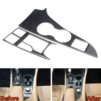 

Carbon Fiber Car Inner Gear Box Panel Cover Trim Frame For Lexus RX200T RX450h 2016 Car Styling