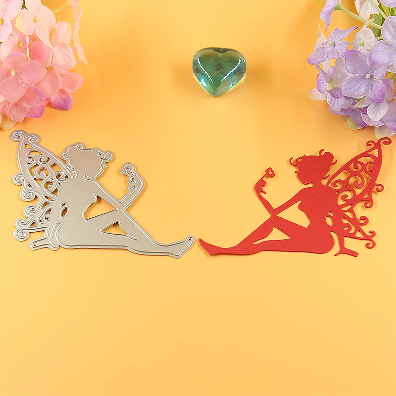 

Fairy Metal Cutting Dies Stencils Scrapbooking Template DIY Cards Album Decoration Embossing Folder Tools Die Cutter Mold