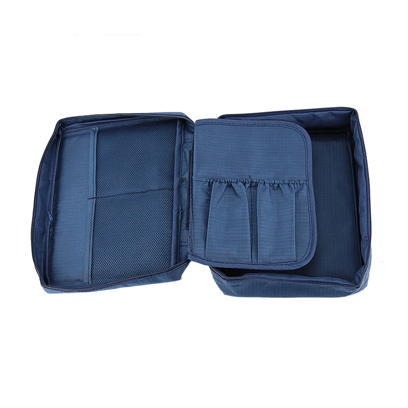 النساء سفر حقيبة للماء النايلون المكياج أدوات الزينة تخزين أكياس حامل الجمال غسل منظم أدوات التجميل الاحتكار الحقيبة