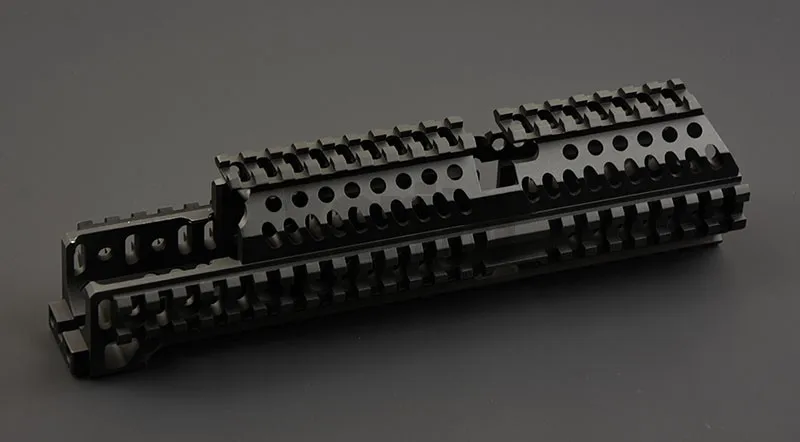 Легкий actical AK 47 picatinny rail handguard четыре стороны алюминий Охота Стрельба B-30 B-31 Верхняя Нижняя часть M2019