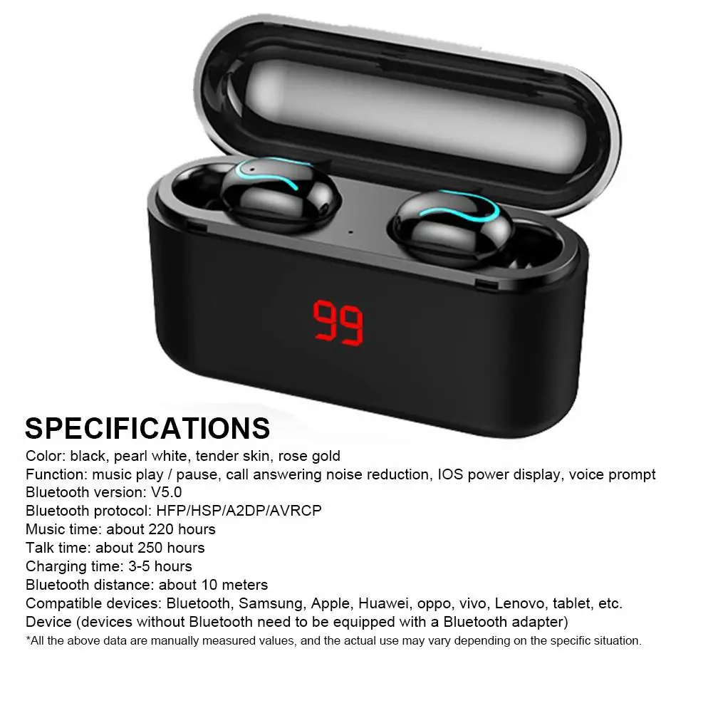 Q32S Min Bluetooth 5 0 8D объемный звук беспроводная гарнитура бинауральные ультра