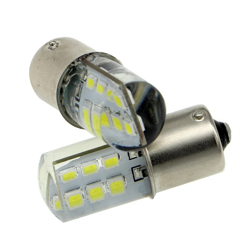 

1x 1156 BA15S P21W Strobe Brake Light 1156 12SMD 2835 Car Tail Reverse light P21W 1156 Turn signal Flash light Bulb 12V