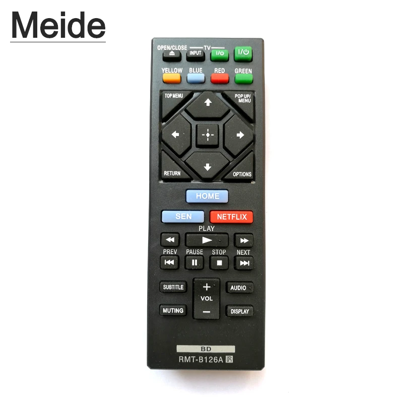 

Hot! New Replacement Remote Control SONY RMT-B126A For Sony BDP-BX520 BDP-S1200 BDP-S2200 BDP-S3200 TV remote Controller