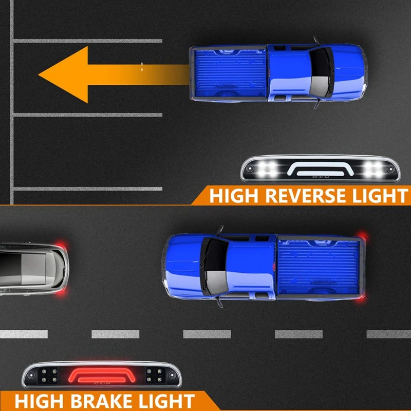 F250 F350 3Rd Brake Light F450 F550 Led Third Brake Light, 1999