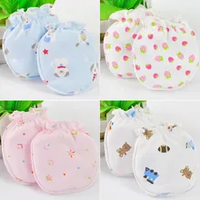 6 пар/лот новое красивое праздничное платье для маленьких Мягкий хлопок для новорожденных, младенцев, Анти-Царапины, перекладина для митенки, перчатки детские перчатки