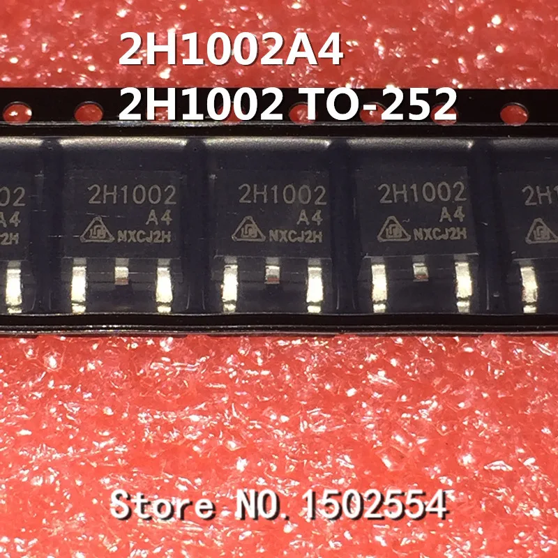 

50PCS/LOT 2H1002A4 2H1002 TO-252 Constant current diode 17-40mA 100V LED power supply