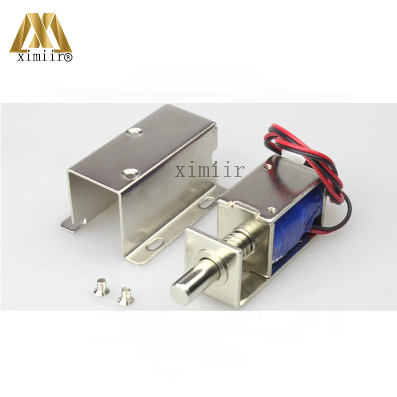 12V Small Electric Control Lock Small Electric Lock Electric Cabinet Lock Electromechanical Lock Drawer Lock Door Control Lock lock