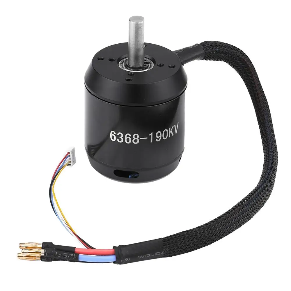22 48V бесщеточный сенсорный RC Мотор 6368 190KV 6 12S мотор для электрического
