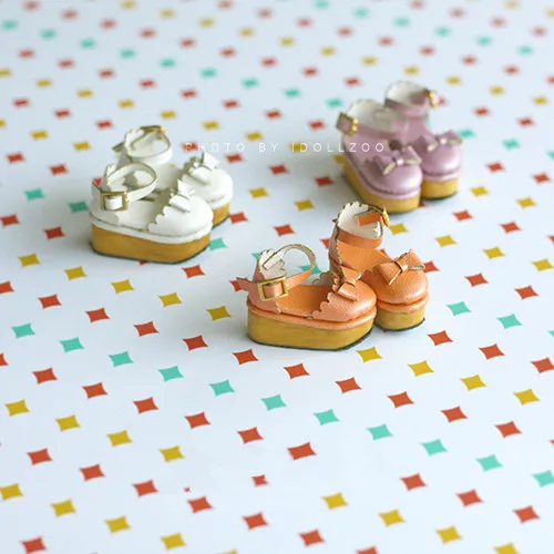 

Free shipping High quality Handmade color Doll shoes,doll accessories for blythe Azone 1/BJD Lati Puki girl play house gift toys