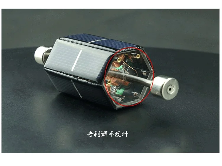 Magnético de Suspensão Tecnologia de Decoração para Suspensão Presente de Produção Gerador Solar Motor Criativo Magnética Pequena criativo, tecnologia de decoração para suspensão magnética, presente de produção pequena
