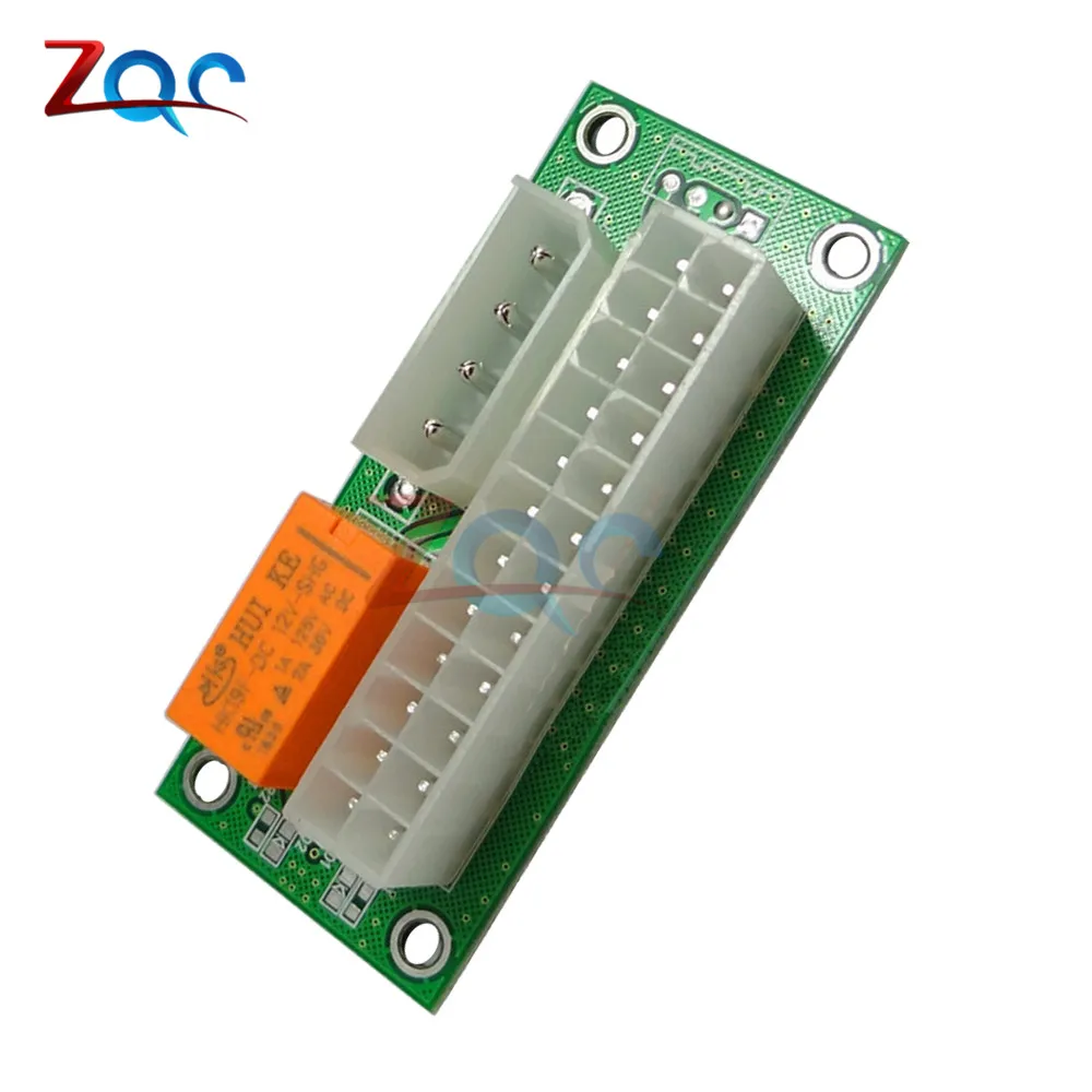 ATX 24Pin к Molex 4Pin Dual PSU источник питания синхронизация стартер удлинитель Кабель