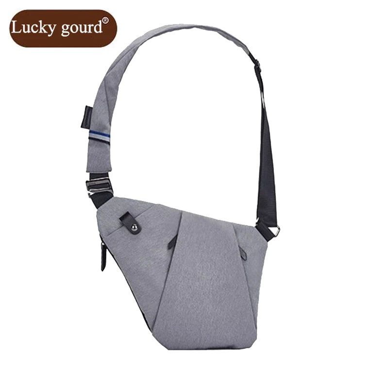

OURCIAO New Brand Gun Bag Anti-theft Package Men's Close-fitting Wallet Multi-function Messenger Bags Free Shipping Z873