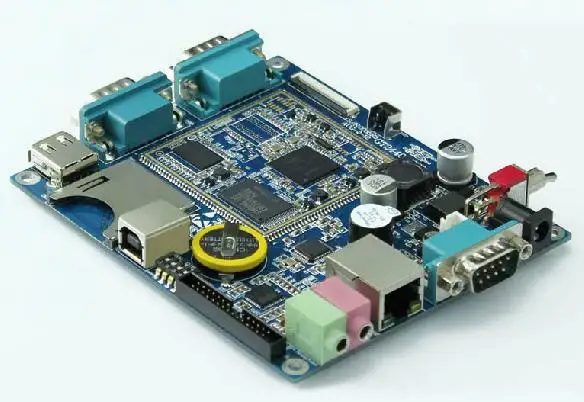 Бесплатная доставка! 1 шт. ARM9 Встроенная Промышленная материнская плата IPC