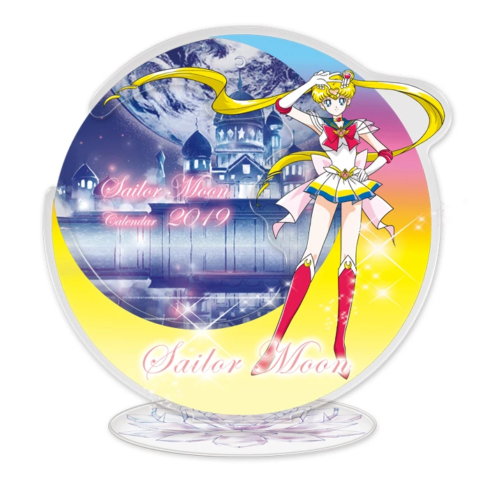 Sailor Moon Tsukino Usagi Acrylic Stand Charm Phone Holder Figure Cute Gift