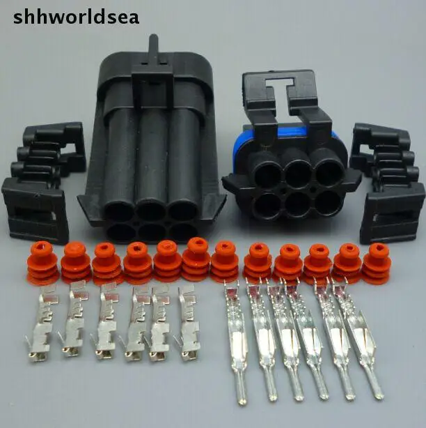 Buy shhworldsea 12052848 12124107 Metri Pack 150 Female Male 6 Pin car