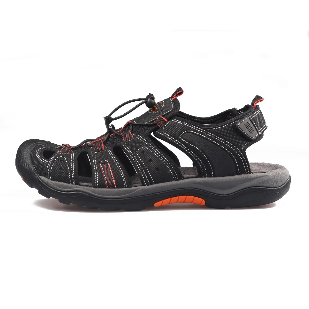 GRITION Men Sandals Thick Sole Outdoor Beach Breathable Summer Trekking Sport Shoes Nubuck Leather Rubber Clog Male 2020 Sale GRITION Men Sandals Thick Sole Outdoor Beach Breathable Summer Trekking Sport Shoes Nubuck Leather Rubber Clog Male 2020 Sale