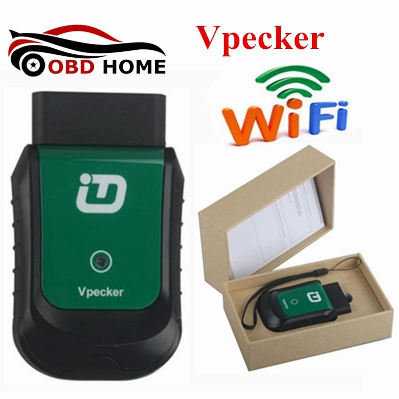 vpecker EasyDiag беспроводной OBDII полный диагностический инструмент V6.4 Поддержка Wi-Fi работа на Windows Быстрая