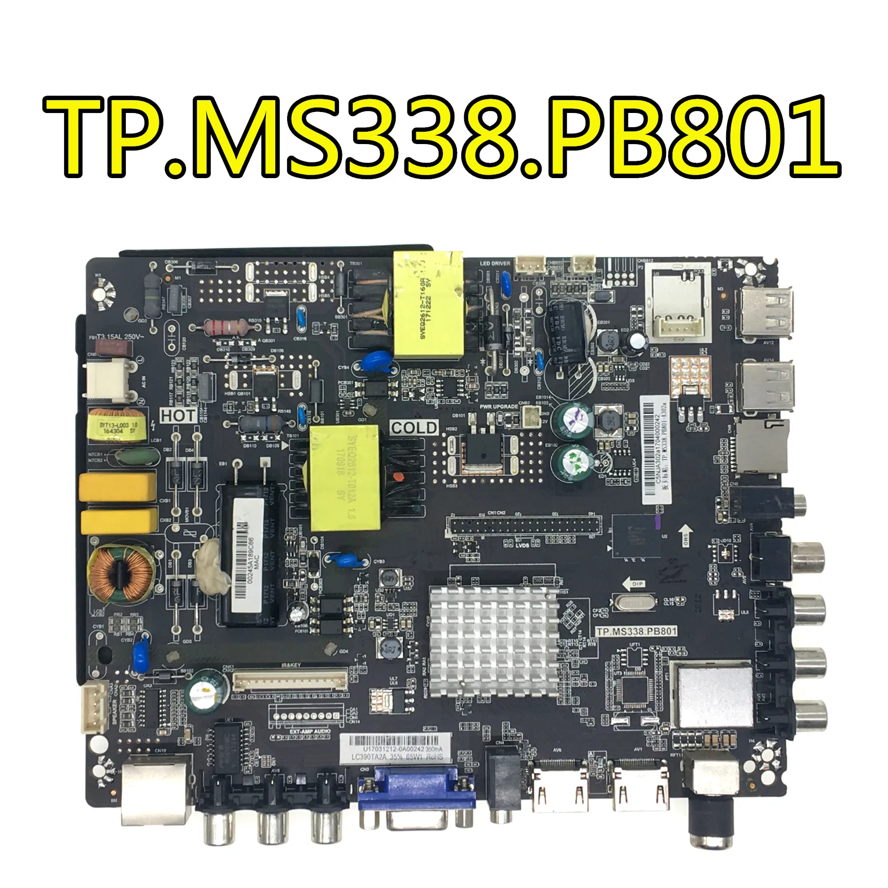 Новый и оригинальный для LEHUA TP. MS338.PB801 Android smart tv three in one сетевая материнская плата работает на различных экранах