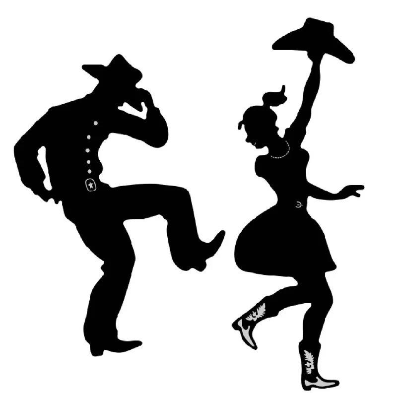 

Country dance metal cutting Dies Scrapbooking Craft Die Cut emboss paper card make Stencil 94*89mm