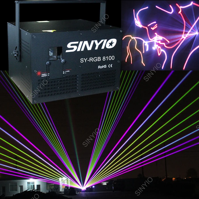 10w RGB expensive but high quality disco laser light show/ laser disco
