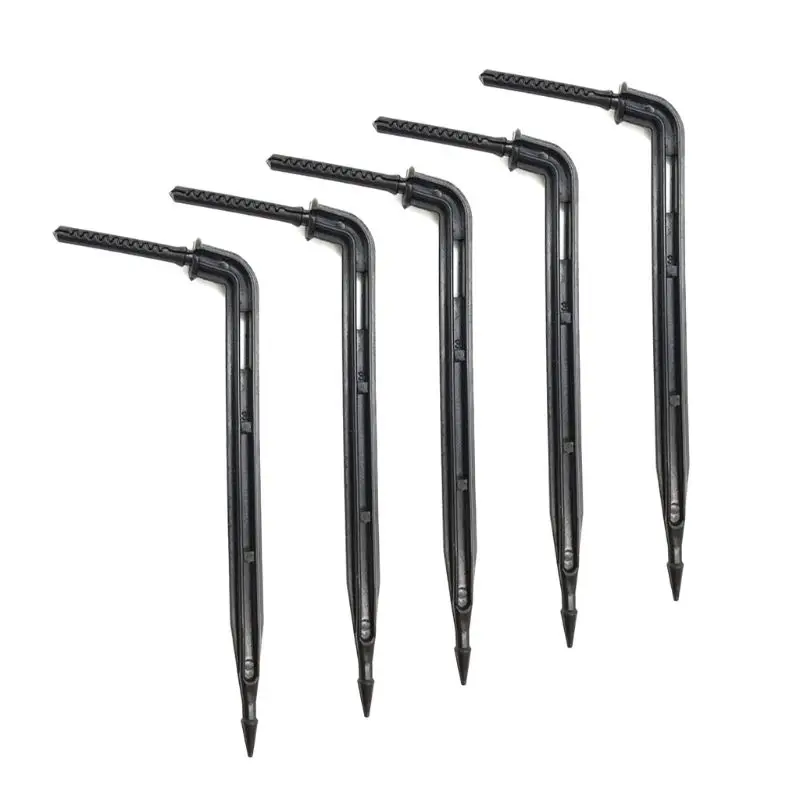 20Pcs Bend Curved Arrow Dripper Micro Drip Irrigation Drops Garden Water Saving Dripper Equipment Practical Black 20Pcs Bend Curved Arrow Dripper Micro Drip Irrigation Drops Garden Water Saving Dripper Equipment Practical Black