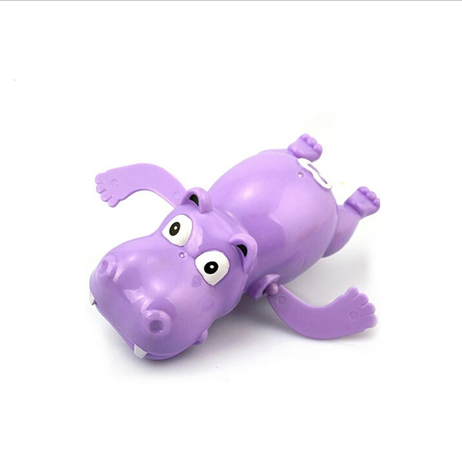 CCIINEE Cute Cartoon Animal Hippo Baby Bath Toys Infant Swim Hipopotamo
