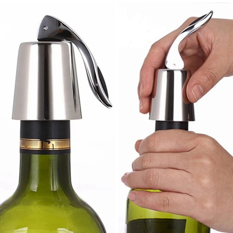 Buy Stainless Steel Vacuum Sealed Red Wine Bottle