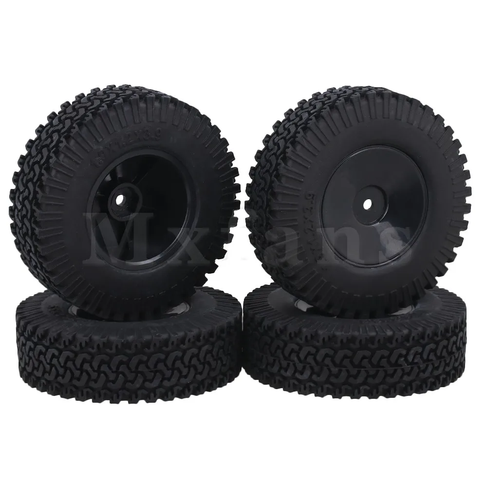 Mxfans 1 9 Inch RC 1 10 Rubber Tire Plastic Disc Type Wheel Hub Model Accessary