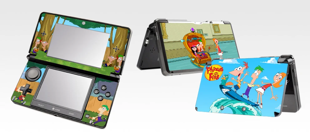 

367 Phineas and Ferb Vinyl Skin Sticker Protector for Nintendo 3DS skins Stickers