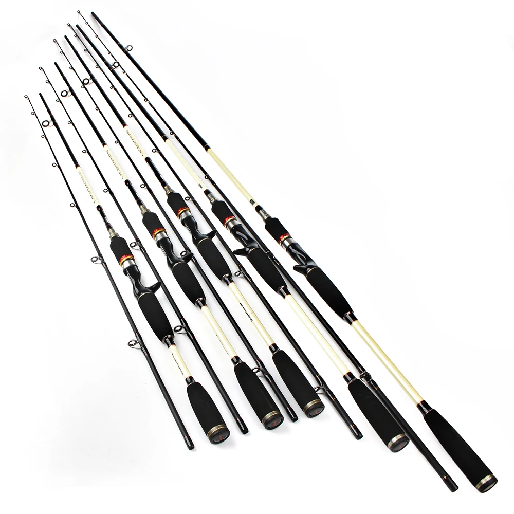 

FISHKING 2 Section Arrival 99% Carbon 1.8m-3m Hard 15-30G Lure Fishing Rod Baitcasting Rod Olta Vara De Pesca Acesorios