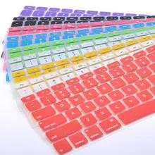 Мягкие прочные наклейки на клавиатуру, 9 цветов, силиконовый чехол на клавиатуру для Apple Macbook Pro MAC 13 15 Air 13 US модель#828 Новинка
