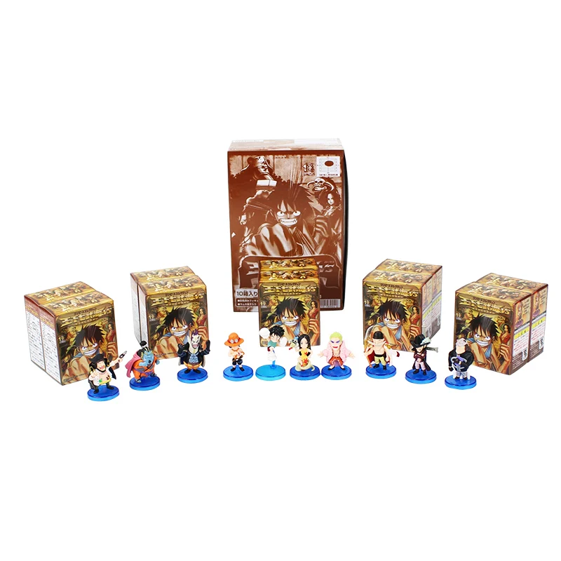 Экшн-фигурка luffy zoro nami chooper nico robin sanji usopp Boa Hancock 10 шт./лот 4-6 см модель игрушки Милая с