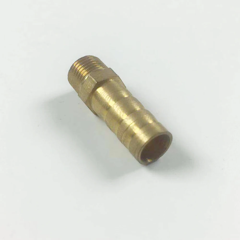 1 шт. трубный фитинг 6 мм 8 10 12 шланг Барб x 1/8 &quotBSP Мужская резьба латунная колючая