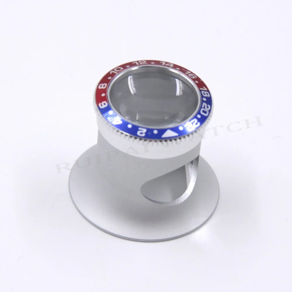 Премиум качество 3X/5X/10X/20X коллекторы часов Eye Loupe RLX GMT Blue/Red Series | Наручные часы