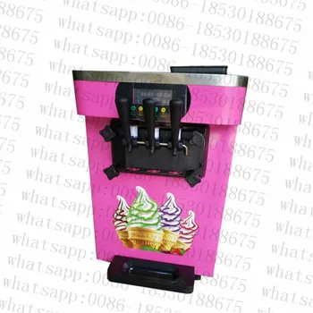 

110v/220v 1600w table type Air cooling ice cream machine