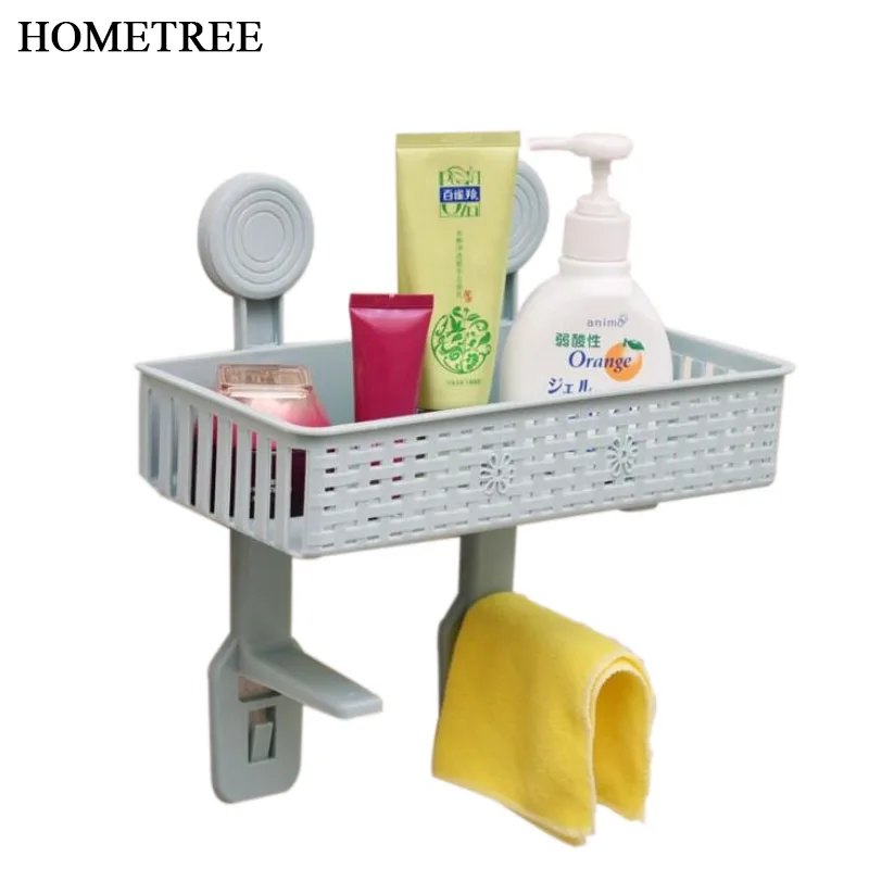 

HOMETREE Bathroom Multifunction Shelving Storage Magic Seamless Paste Wall Style Toilet Shelves Rack Bathroom Accessories H631