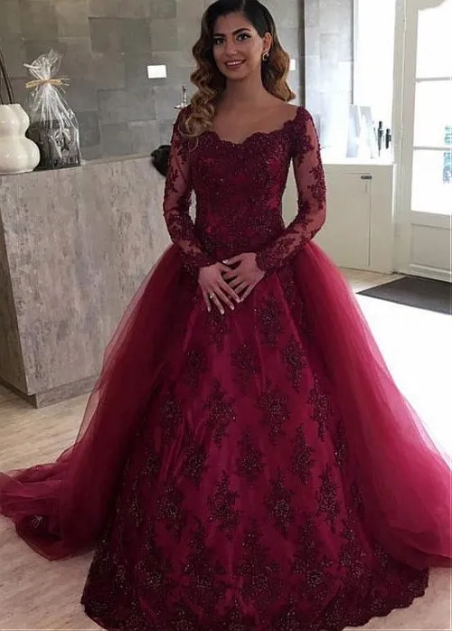 SQM213 vestidos de fiesta de noche тюлевые вечерние платья простые элегантные официальные платья для выпускного индивидуальный заказ Abiye - Цвет: Color as picture